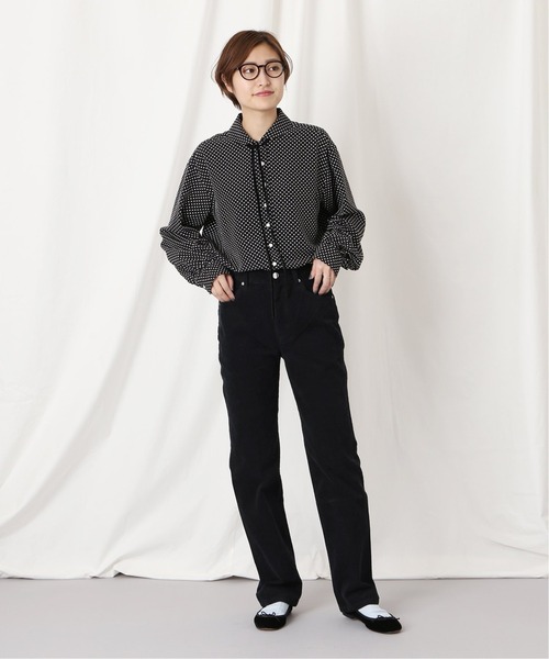 「IENA」 デニムパンツ 34 ピンク レディース