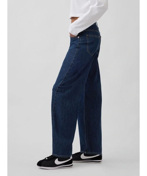 GAP（ギャップ） ジーンズ デニム デニムパンツ ハイライズ バレル