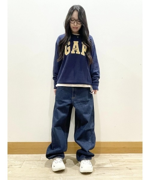GAP（ギャップ） ジーンズ デニム デニムパンツ ハイライズ バレル