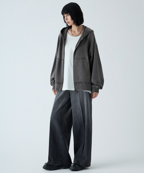 VELNUS パーカー 「VELNUS」Vintage Make Heavyweight Double Zip