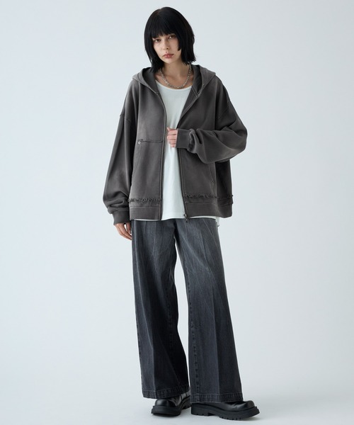 VELNUS パーカー 「VELNUS」Vintage Make Heavyweight Double Zip