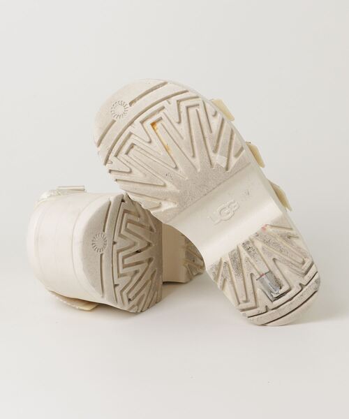 UGG Australia 「UGG」 ヒールサンダル 25cm ホワイト