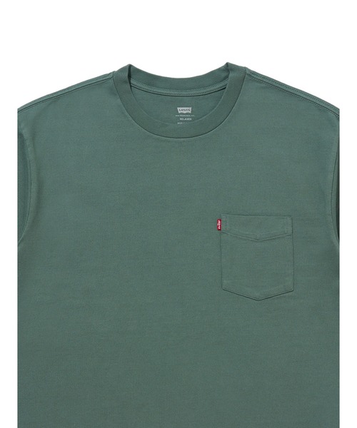 「Levi's」 半袖Tシャツ S グリーン メンズ