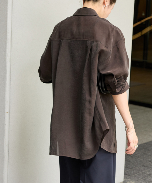 JOURNAL STANDARD ブラウス シャツ キュプラヴィンテージローン