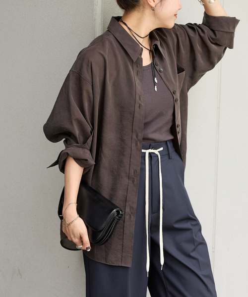 JOURNAL STANDARD ブラウス シャツ キュプラヴィンテージローン
