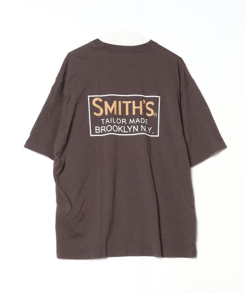 「SMITH'S」 半袖Tシャツ X-LARGE ダークブラウン メンズ