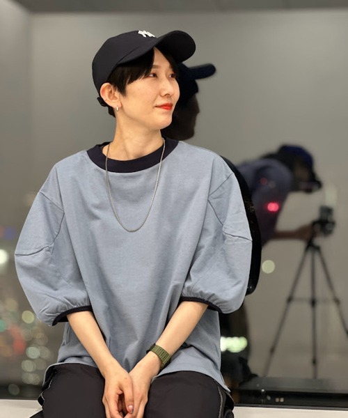 「niko and...」 半袖カットソー MEDIUM ベージュ レディース