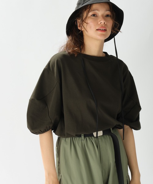 「niko and...」 半袖カットソー MEDIUM ベージュ レディース