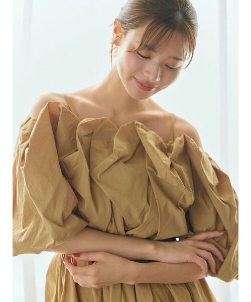 2wayオフショルブラウス TONAL（トーナル） ブラウス シャツ 2WAYオフショルブラウス