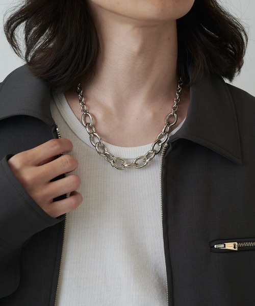 lui's シルバーチェーンネックレス mi-企画】シルバーチェーンネックレス（ネックレス）｜Lui's（ルイス