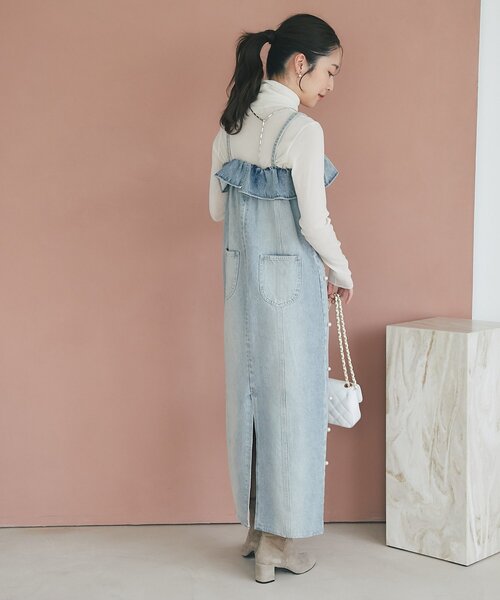 新品、【ラスト1点】高級、デニムワンピ、デニムドレス、ワンピ、ドレス、結婚式、 楽天市場】【デニムワンピース】夏ワンピース 刺繍ワンピース