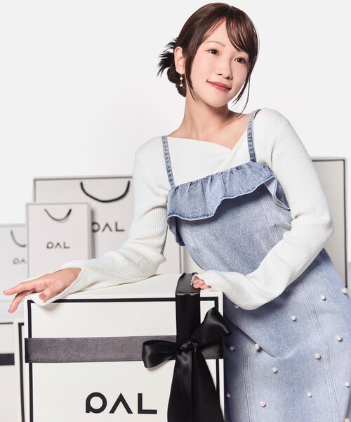 La boutique Bonbon（ラブティックボンボン） ワンピース パール付き