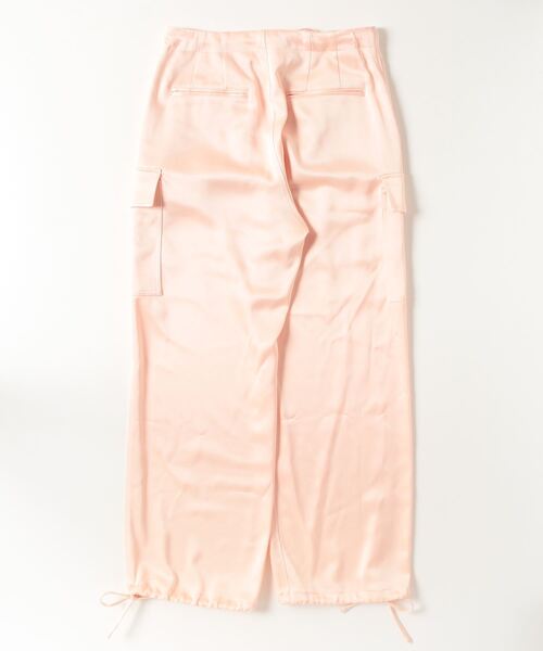 mikomori（ミコモリ） カーゴパンツ × THIRD MAGAZINE」SATIN CARGO