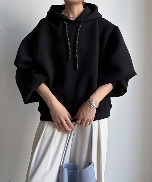 DouDou tシャツ 「WEB限定」バックロゴパーカー レディース : ZOZOTOWN