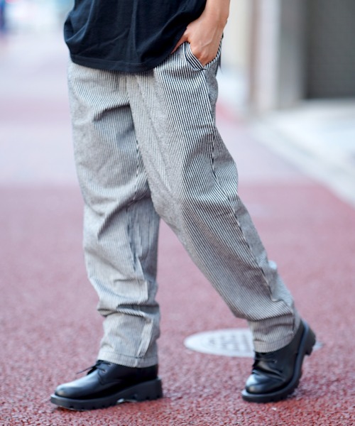 COOKMAN（クックマン） パンツ シェフパンツ Chef Pants Hickory Black