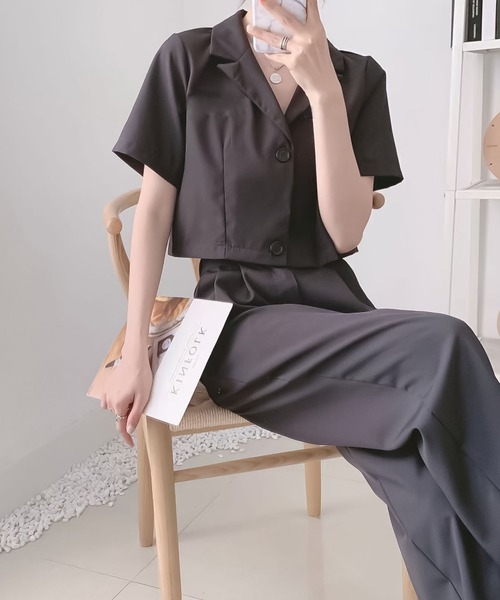 「Girly Doll」 セットアップ F ブラック レディース_画像5