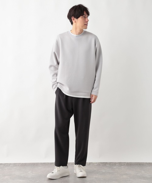 GLOBAL WORK（グローバルワーク） パンツ イージーケアストレッチ
