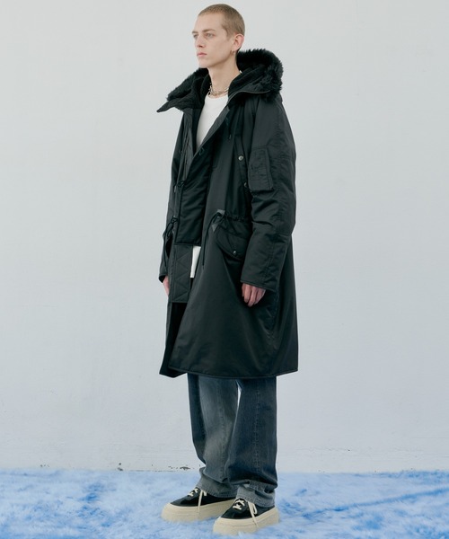 AIVER（アイバー） コート LARGE ネイビー メンズ : ZOZOTOWN Yahoo!店
