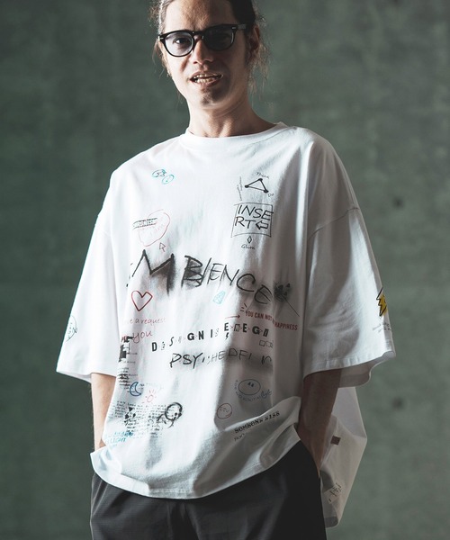 「GLIMCLAP」 半袖Tシャツ S ブラック メンズ_画像2