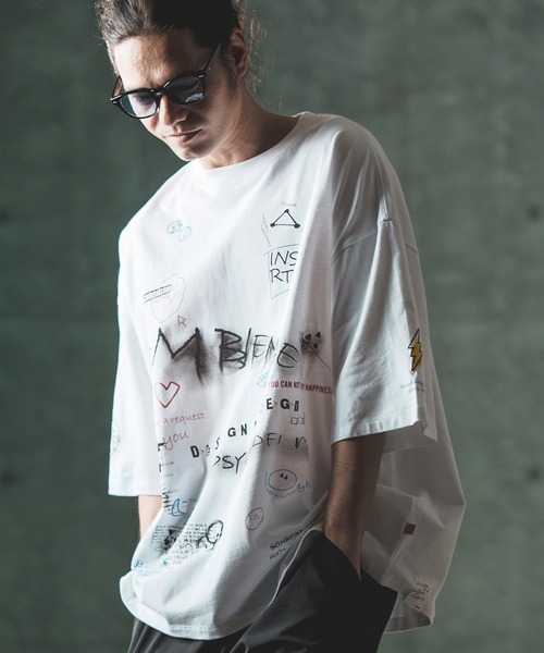 「GLIMCLAP」 半袖Tシャツ S ブラック メンズ_画像4