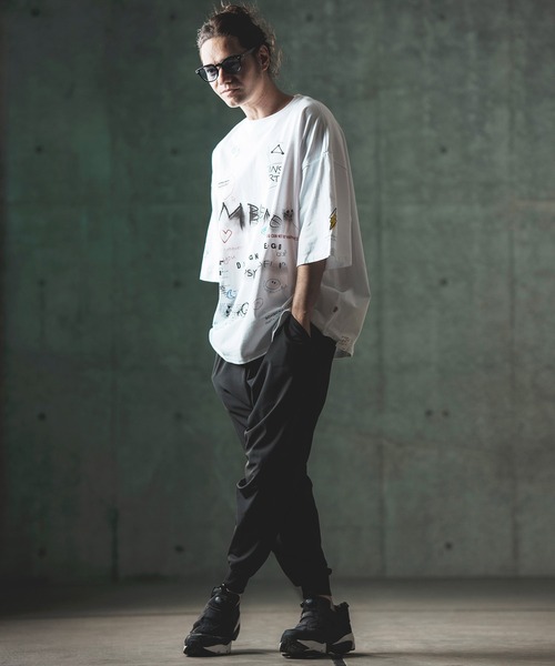 「GLIMCLAP」 半袖Tシャツ S ブラック メンズ_画像7