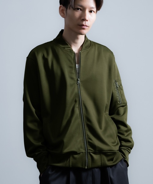 28000円新品♡インナー付きブルゾン MA1 スコットクラブ購入 improves（インプローブス） ma1 ma-1 MA-1 スウェットブルゾン メンズ