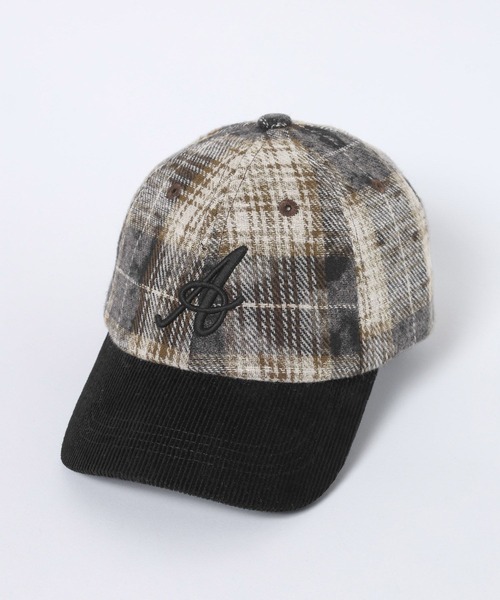 JEANASIS（ジーナシス） キャップ 帽子 MIXチェックCAP/601814
