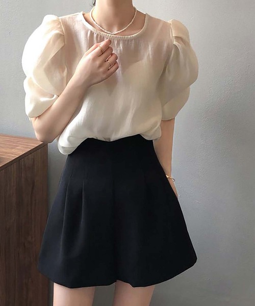 「Girly Doll」 「Bifrost」半袖ブラウス F ピンク レディース_画像2