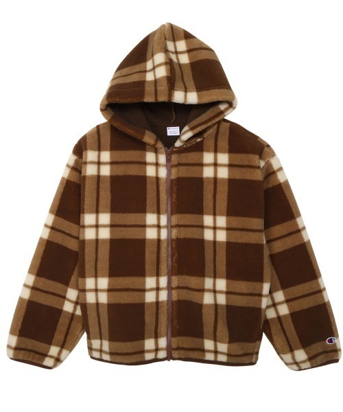 Champion（チャンピオン） パーカー CHECK ZIP HOODED JACKET 