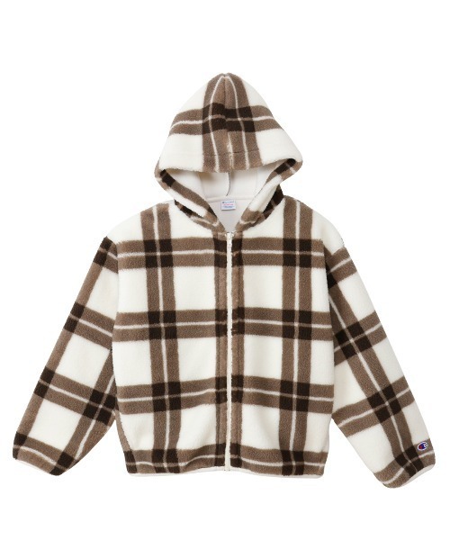 Champion（チャンピオン） パーカー CHECK ZIP HOODED JACKET 