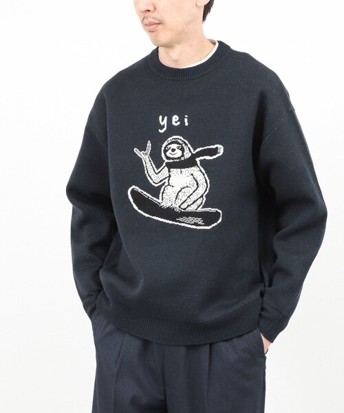 NOLLEY'S（ノーリーズ） セーター ニット 「STONEWOLD」 Yei