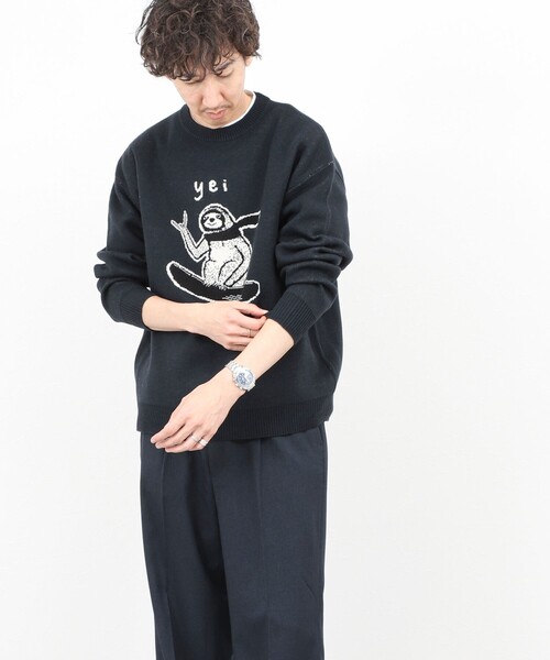 NOLLEY'S（ノーリーズ） セーター ニット 「STONEWOLD」 Yei
