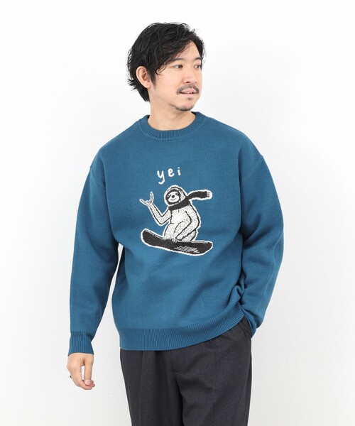 NOLLEY'S（ノーリーズ） セーター ニット 「STONEWOLD」 Yei