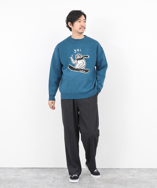 NOLLEY'S（ノーリーズ） セーター ニット 「STONEWOLD」 Yei