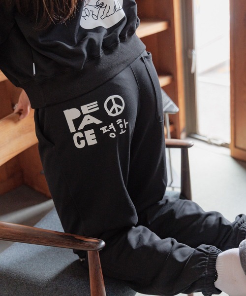 ALAND パンツ 「UNISEX」 ALAND×INAPSQUARE／スウェットパンツ（ウラケ