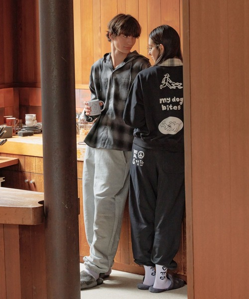 ALAND パンツ 「UNISEX」 ALAND×INAPSQUARE／スウェットパンツ（ウラケ