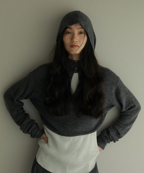 ETRE TOKYO（エトレトウキョウ） 長袖ニット FREE グレー レディース