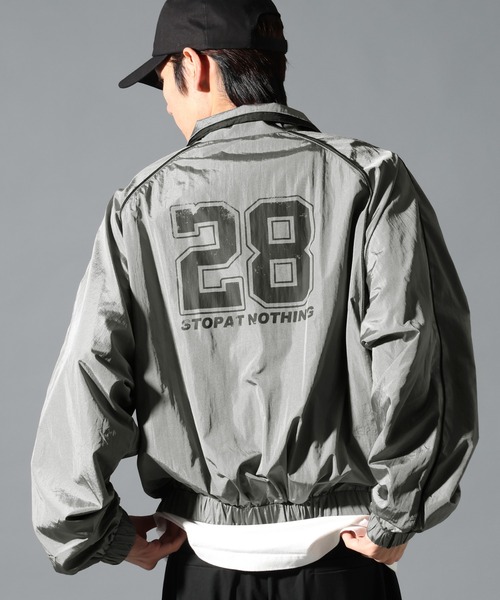 LAND MUSEUM ブルゾン アウター LAND MUSEUM／ナンバーナイロンZIP