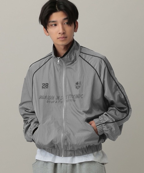 LAND MUSEUM ブルゾン アウター LAND MUSEUM／ナンバーナイロンZIP