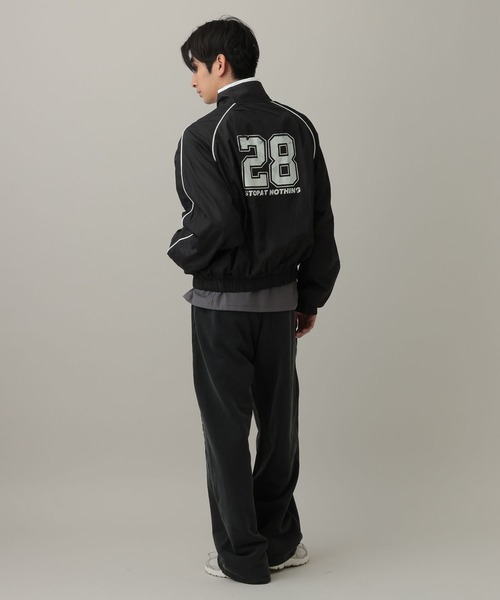 LAND MUSEUM ブルゾン アウター LAND MUSEUM／ナンバーナイロンZIP