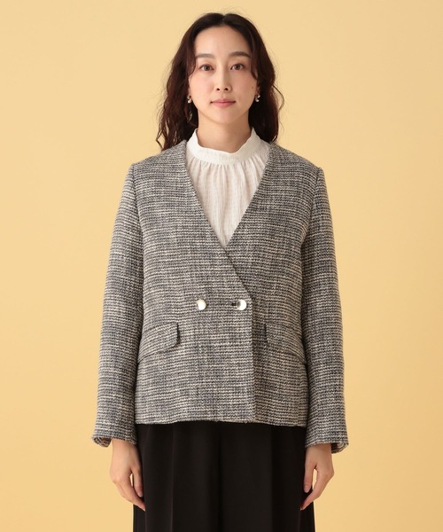 Elura（エルーラ） ジャケット ノーカラージャケット 「入卒