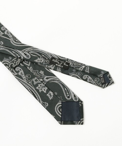 BEAMS F（ビームスF） ネクタイ Holliday ＆ Brown / シルク