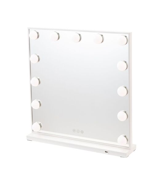 Francfranc エルドラド ハリウッドミラー 2 ホワイト : ZOZOTOWN Yahoo