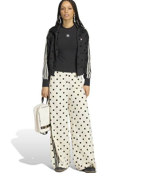 adidas（アディダス） パンツ adidas SATIN POLKA DOTS WIDE LEG PANT