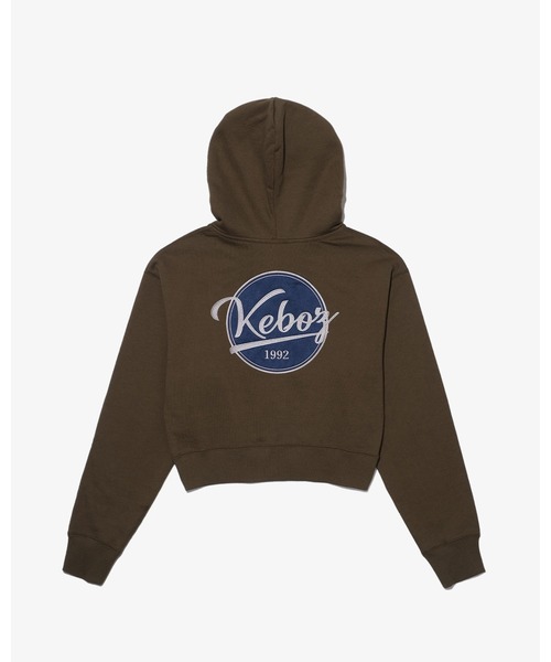 KEBOZ（ケボズ） パーカー BB BABY SWEAT FULL ZIP HOODIE レディース