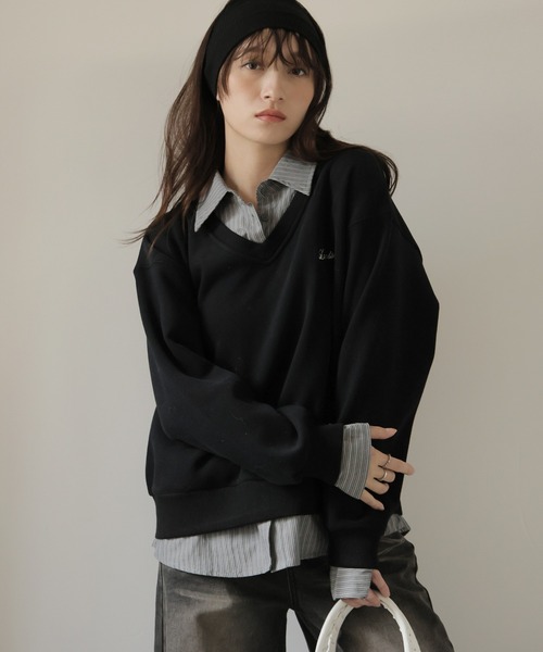 ULYSSES トレーナー スウェット シャツドッキング裏起毛トレーナー