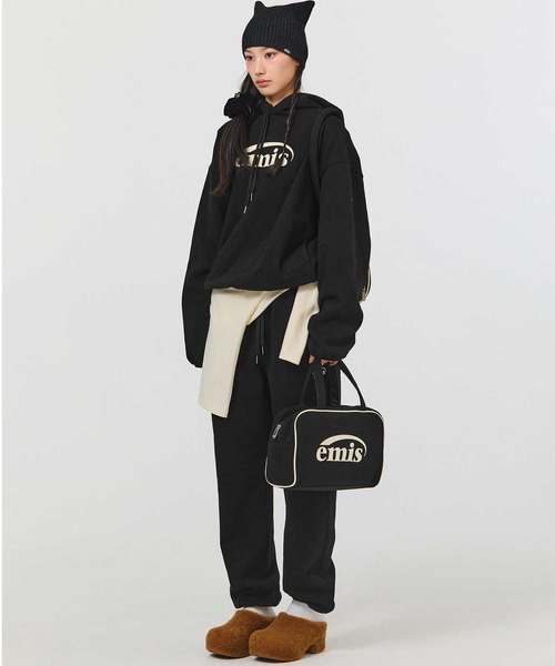 mai出品！ emis トレーナー スウェット LOGO HOODIE レディース : ZOZOTOWN Yahoo