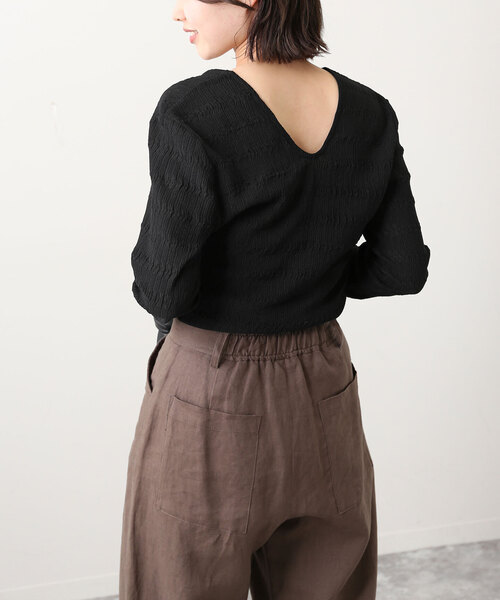 「SLOBE IENA」 長袖チュニック - グリーン レディース_画像8