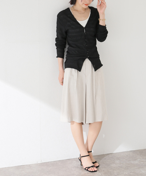 「SLOBE IENA」 長袖チュニック - グリーン レディース_画像9