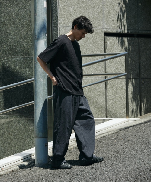 「JOURNAL STANDARD」 イージーパンツ SMALL ブラウン メンズ_画像5